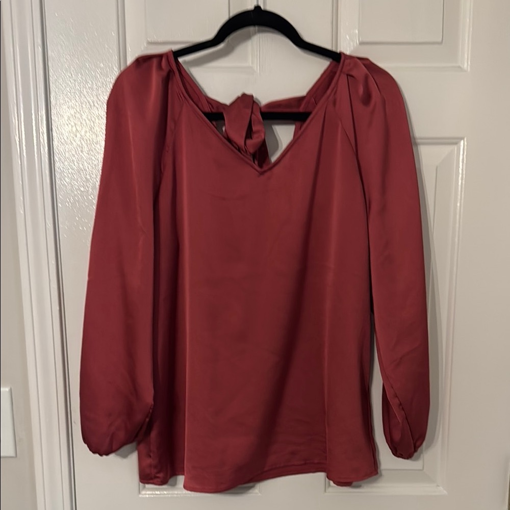 Nine West pink blouse